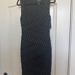 White House Black Market instantly slimming cocktail dress